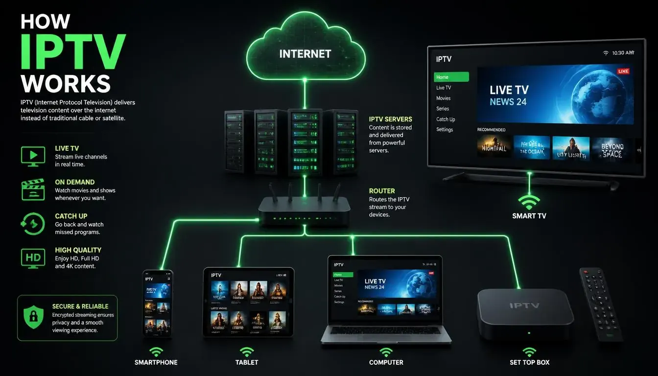 How IPTV works